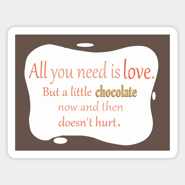 Chocolate love Magnet by TheNewMoon